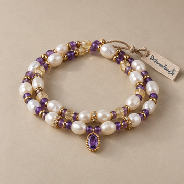 Stronglight Rice-Shaped Freshwater Pearl Bracelet