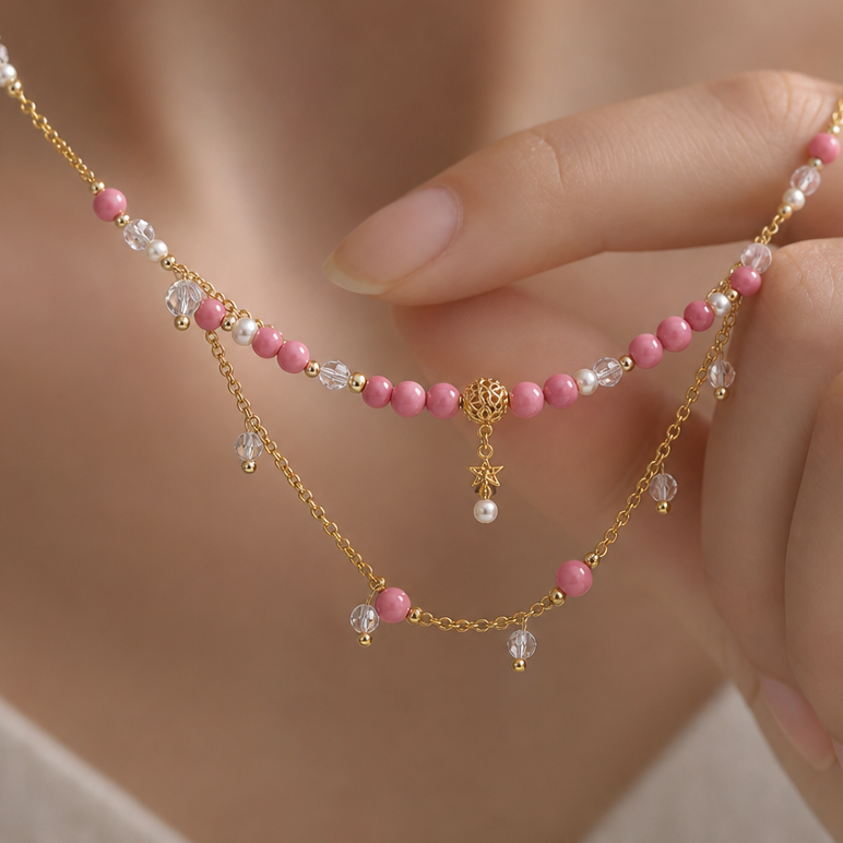 Roseveil Pearl Necklace